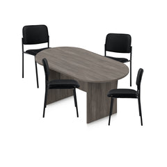 6ft, 8ft, 10ft Racetrack Conference Table and Chair (G2748) Set