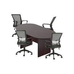 6ft, 8ft, 10ft Racetrack Conference Table and Chair (G10705B) Set
