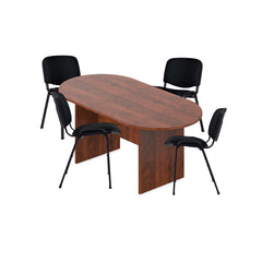 6ft, 8ft, 10ft Racetrack Conference Table and Chair (G11704) Set