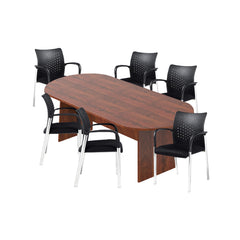 6ft, 8ft, 10ft Racetrack Conference Table and Chair (G11740B) Set
