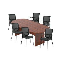 6ft, 8ft, 10ft Racetrack Conference Table and Chair (G13050B) Set