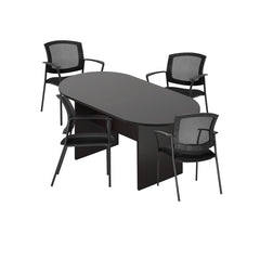 6ft, 8ft, 10ft Racetrack Conference Table and Chair (G2809) Set