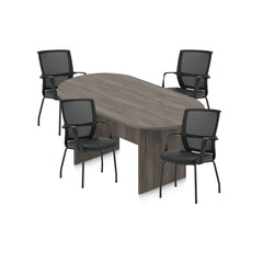 6ft, 8ft, 10ft Racetrack Conference Table and Chair (G13050B) Set