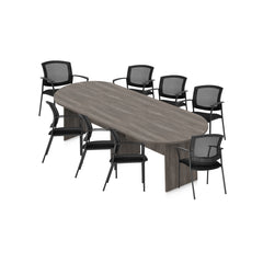 6ft, 8ft, 10ft Racetrack Conference Table and Chair (G2809) Set