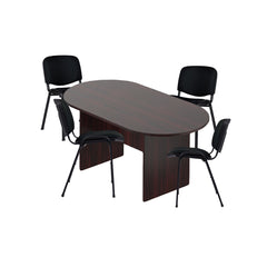 6ft, 8ft, 10ft Racetrack Conference Table and Chair (G11704) Set