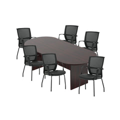 6ft, 8ft, 10ft Racetrack Conference Table and Chair (G13050B) Set