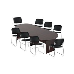 6ft, 8ft, 10ft Racetrack Conference Table and Chair (G11697) Set