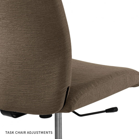 Truform Medium Back Height Adjustable Stool