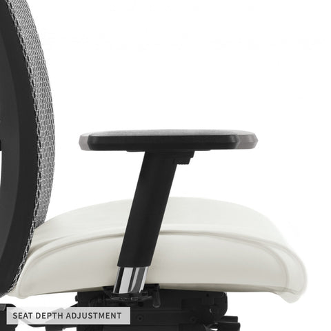 Vion Mesh Medium Back Synchro-Tilter with Back Angle adjustment Chair