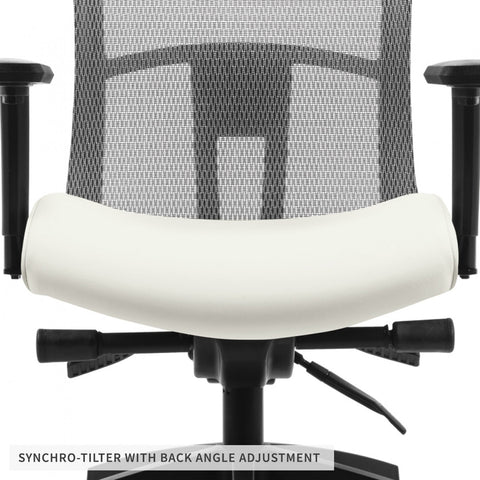 Vion Mesh Medium Back Synchro-Tilter with Back Angle adjustment Chair