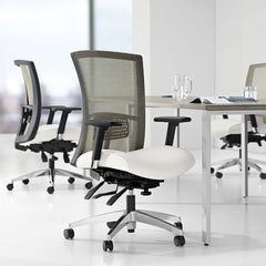 Vion Mesh Medium Back Weight Sensing Synchro-Tilter Chair