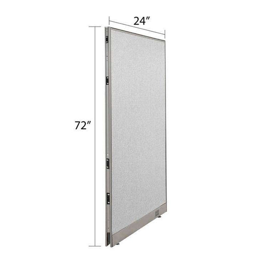 GOF 24”W x 72”H Single Full Fabric Panel
