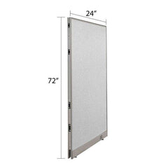 GOF 24”W x 72”H Single Full Fabric Panel