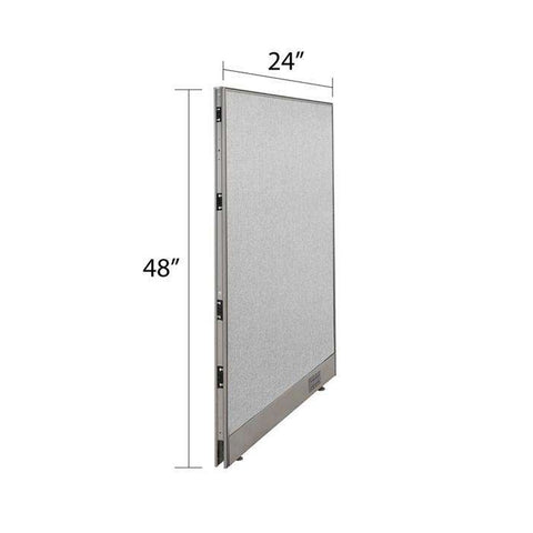 GOF 24”W x 48”H Single Full Fabric Panel