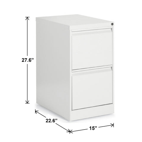 2 Drawer Pedestal - File/File, Metal, File Storage