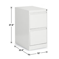 2 Drawer Pedestal - File/File, Metal, File Storage