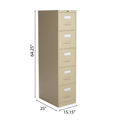 Letter / 5 Drawer Vertical File - Kainosbuy.com