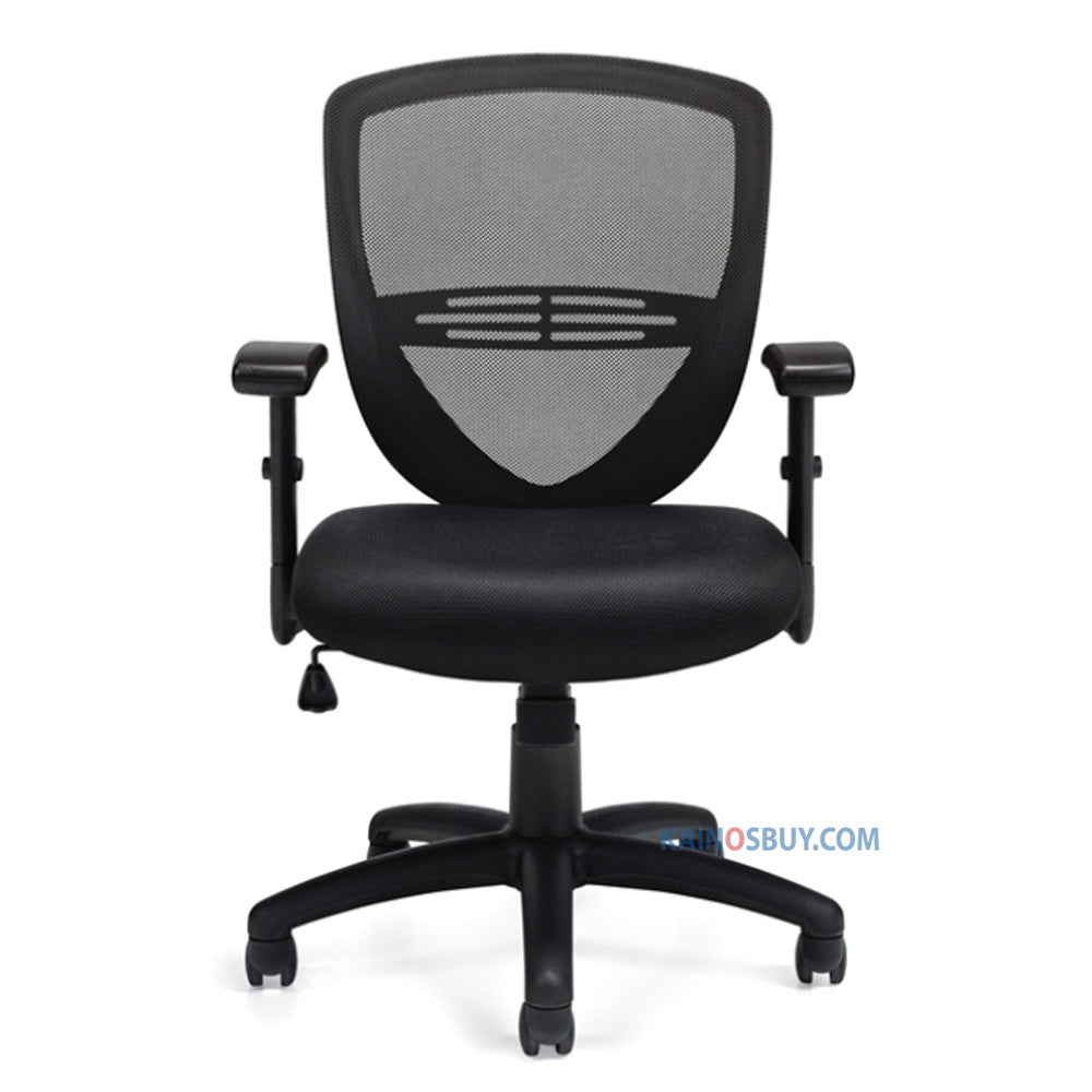 6ft. Racetrack Conference Table with<br>4 Chairs (G11320B) - Kainosbuy.com