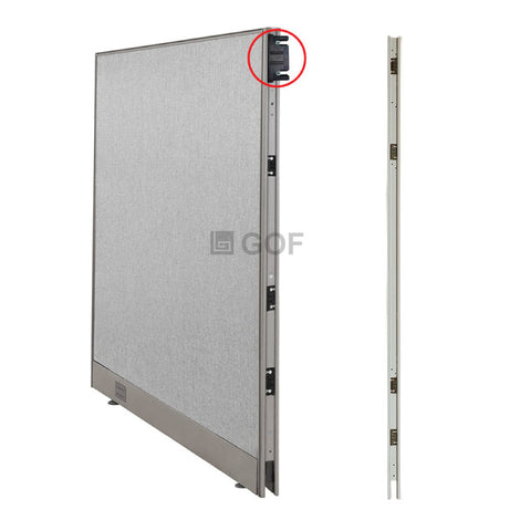 GOF 4 Person Separate Workstation Cubicle (5.5'D x 24'W x 4'H -W) / Office Partition, Room Divider - Kainosbuy.com