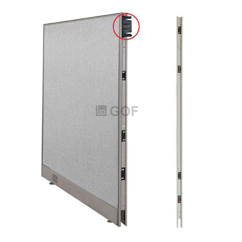 GOF 4 Person Workstation Cubicle (6'D  x 28'W x 6'H) / Office Partition, Room Divider - Kainosbuy.com