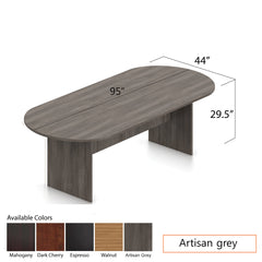 8 ft. Racetrack Conference Table (95" x 44") - Kainosbuy.com