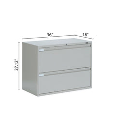 2 Drawer Lateral File (36"W) - Kainosbuy.com