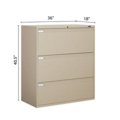 3 Drawer Lateral File (36"W) - Kainosbuy.com