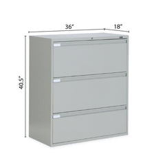 3 Drawer Lateral File (36"W) - Kainosbuy.com