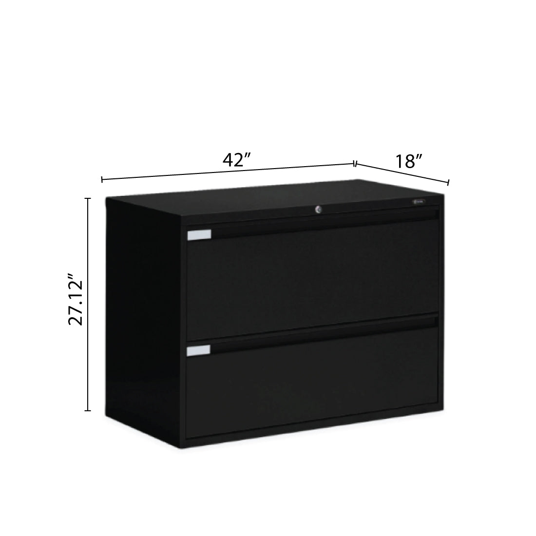 2 Drawer Lateral File (42"W) - Kainosbuy.com