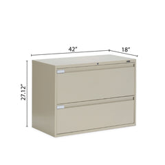2 Drawer Lateral File (42"W) - Kainosbuy.com