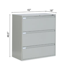 3 Drawer Lateral File (42"W) - Kainosbuy.com
