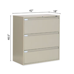 3 Drawer Lateral File (42"W) - Kainosbuy.com