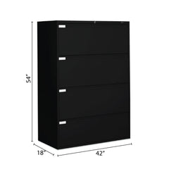 4 Drawer Lateral File (42"W) - Kainosbuy.com