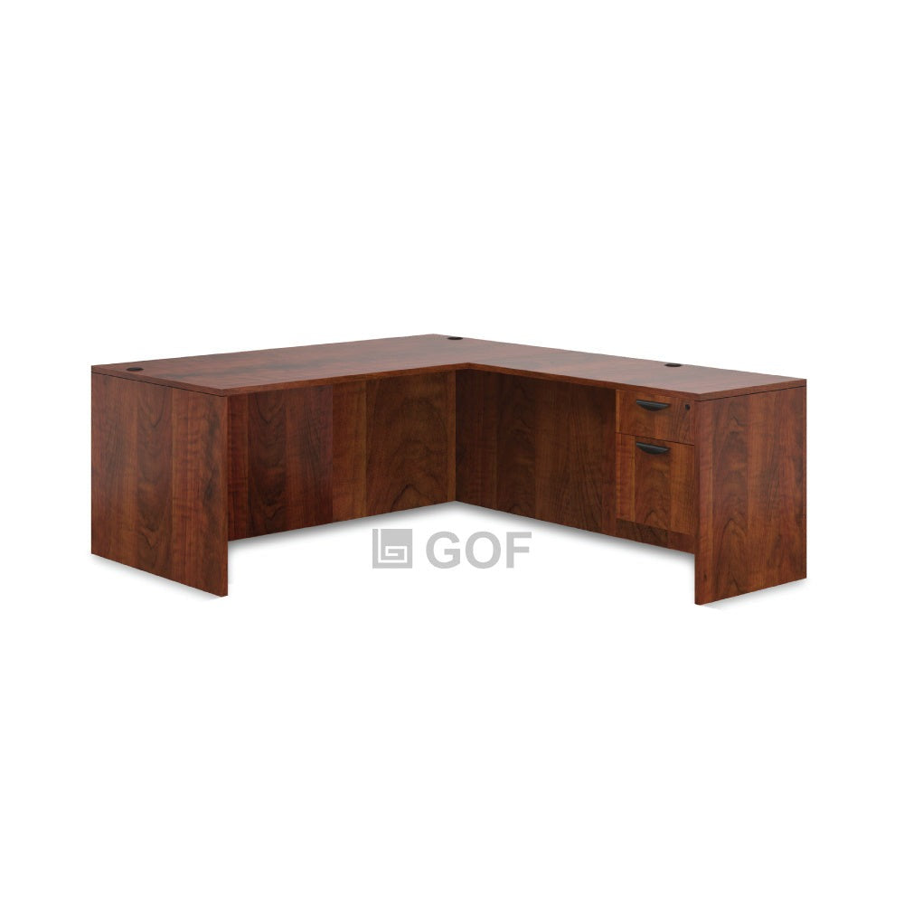 GOF 1 Person Workstation Cubicle (5'D x 6.5'W x 6'H) / Office Partition, Room Divider - Kainosbuy.com