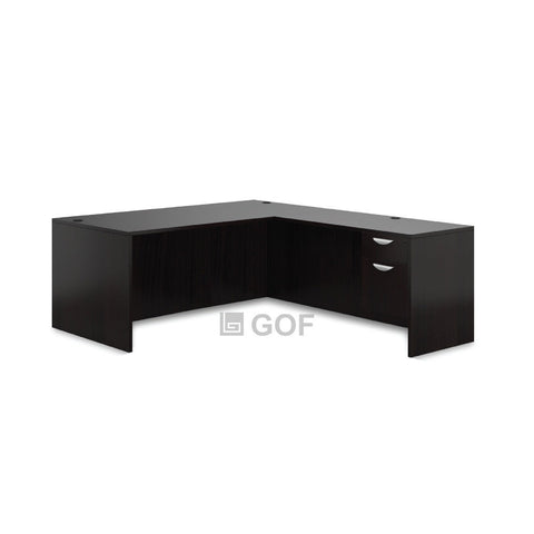 GOF 2 Person Separate Workstation Cubicle (6'D  x 14'W x 4'H -W) / Office Partition, Room Divider - Kainosbuy.com