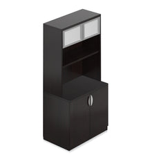 Bookcase with Storage Cabinet -Storage Tower - Kainosbuy.com