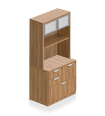 Bookcase with Mixed Storage Unit -Storage Tower - Kainosbuy.com