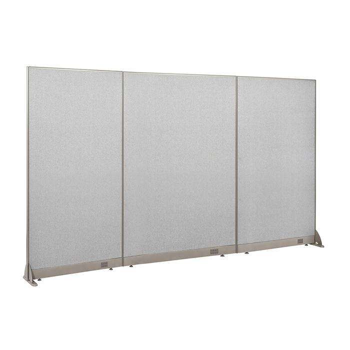 GOF Freestanding Office Partition<BR>120W x 72H - Kainosbuy.com