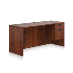 66"x24" Credenza shell with Hanging B/F pedestal