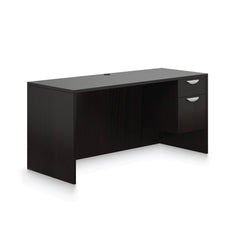 66"x24" Credenza shell with Hanging B/F pedestal