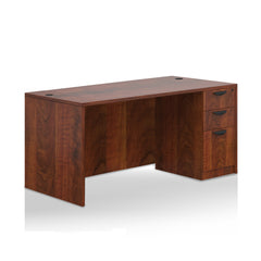 66"x30" Rectangular Desk with B/B/F pedestal