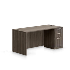 66"x30" Rectangular Desk with B/B/F pedestal