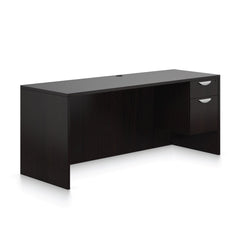 71"x24" Credenza shell with Hanging B/F pedestal