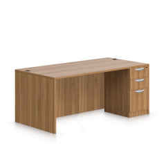 71"x36" Rectangular Desk with B/B/F pedestal - Kainosbuy.com