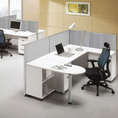GOF Office L-Shaped Partition 30D x 108w x 48H - Kainosbuy.com