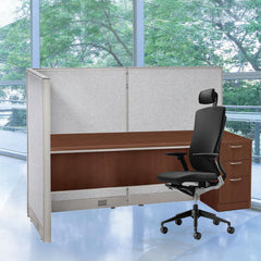 GOF Office L-Shaped Partition 102d x 120w x 48H - Kainosbuy.com