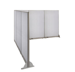 GOF Office L-Shaped Partition 102d x 126w x 72H - Kainosbuy.com