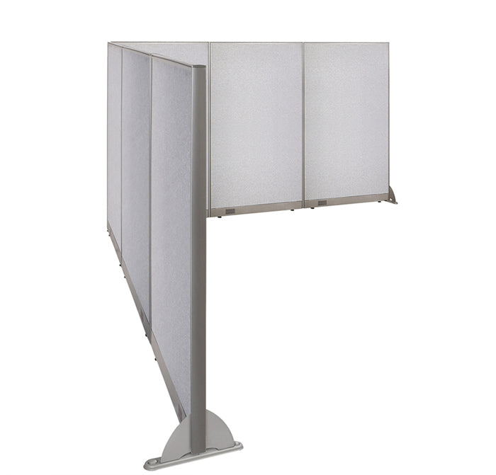 GOF Office L-Shaped Partition 132d x 144w x 72H - Kainosbuy.com