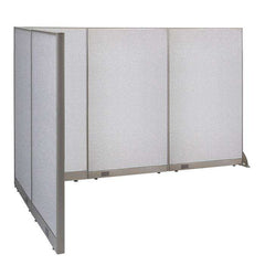 GOF Office L-Shaped Partition 60d x 126w x 72H - Kainosbuy.com