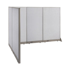 GOF Office L-Shaped Partition 66d x 114w x 72H - Kainosbuy.com